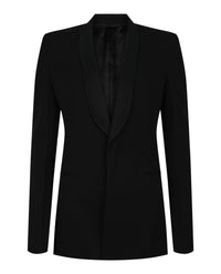 Givenchy Mens Extra Fitted Single-Button Blazer