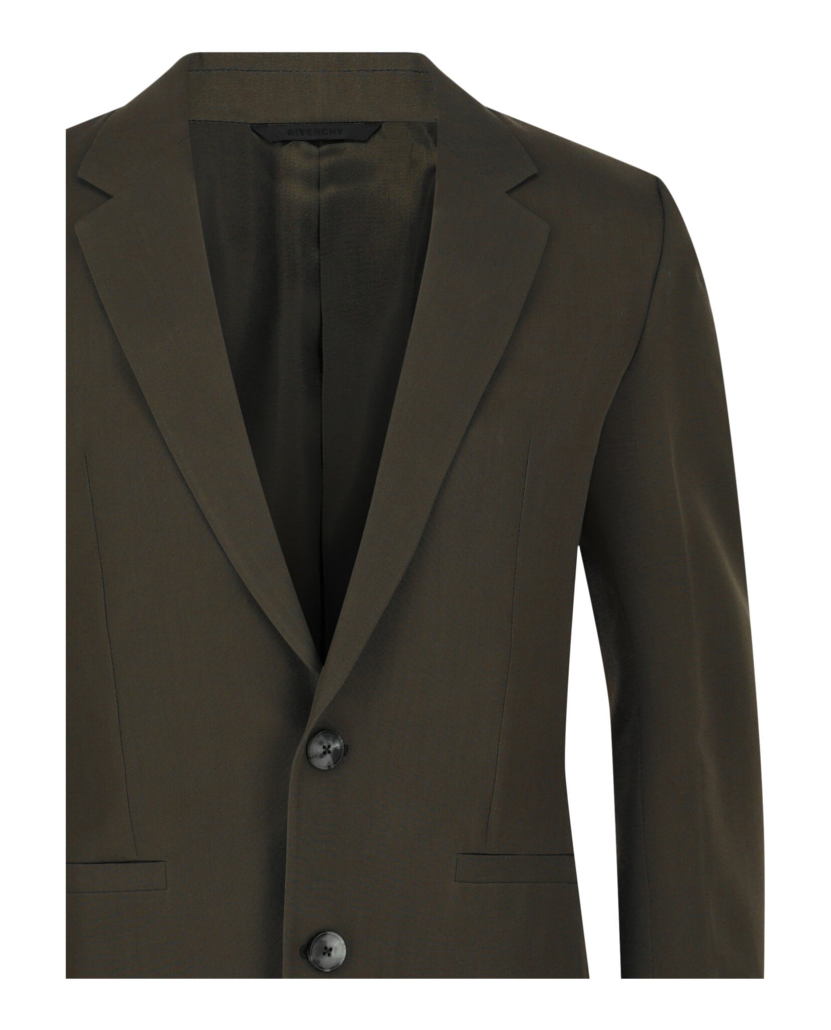 Givenchy Mens Slim Fit Single-Breasted Blazer
