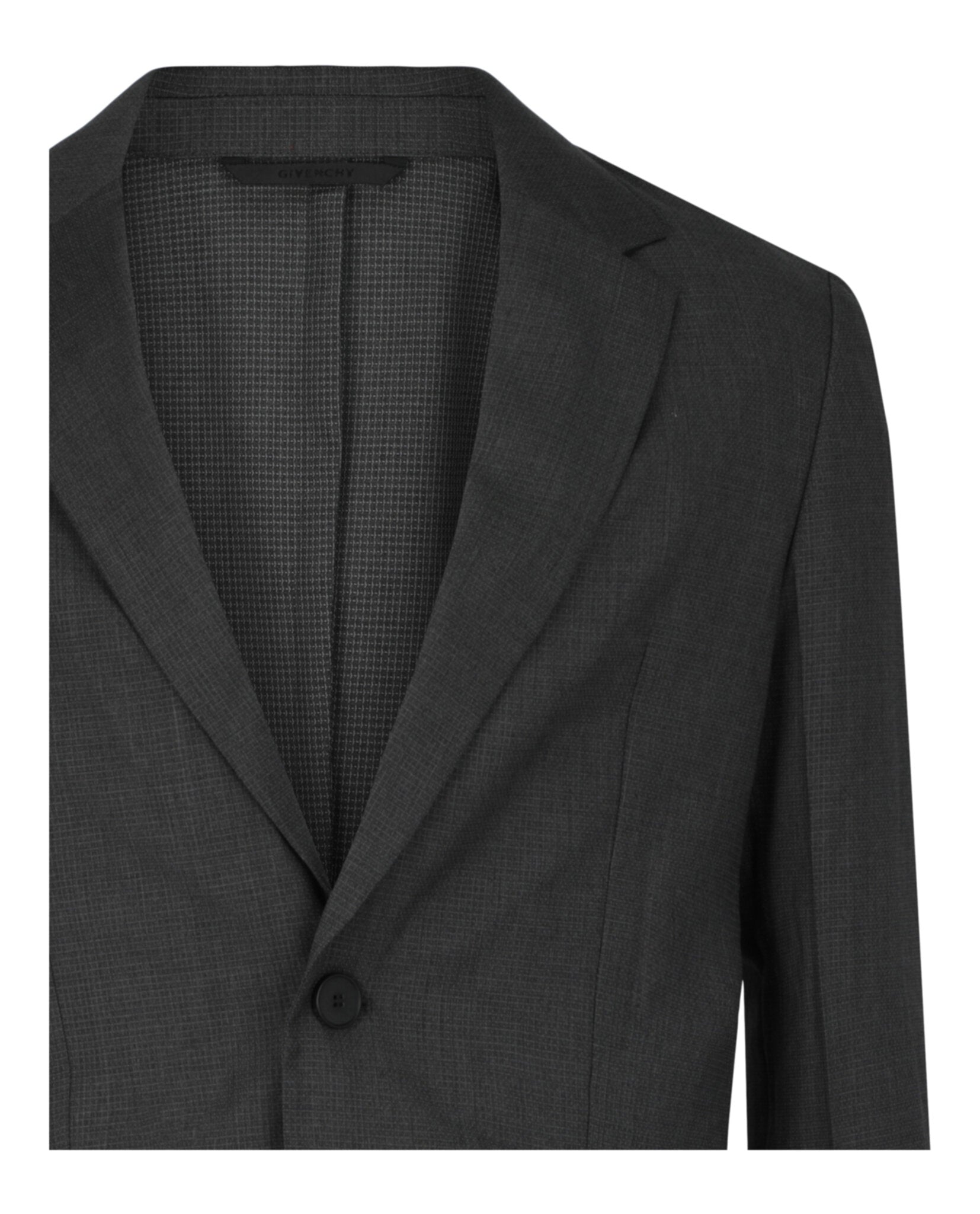 Givenchy Mens Single-Breasted Blazer