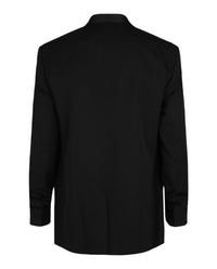 Givenchy Mens Jacket In Wool With Satin Shawl Lapel