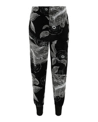 Givenchy Givenchy Mens Slim Fit Floral Schematics Trackpants