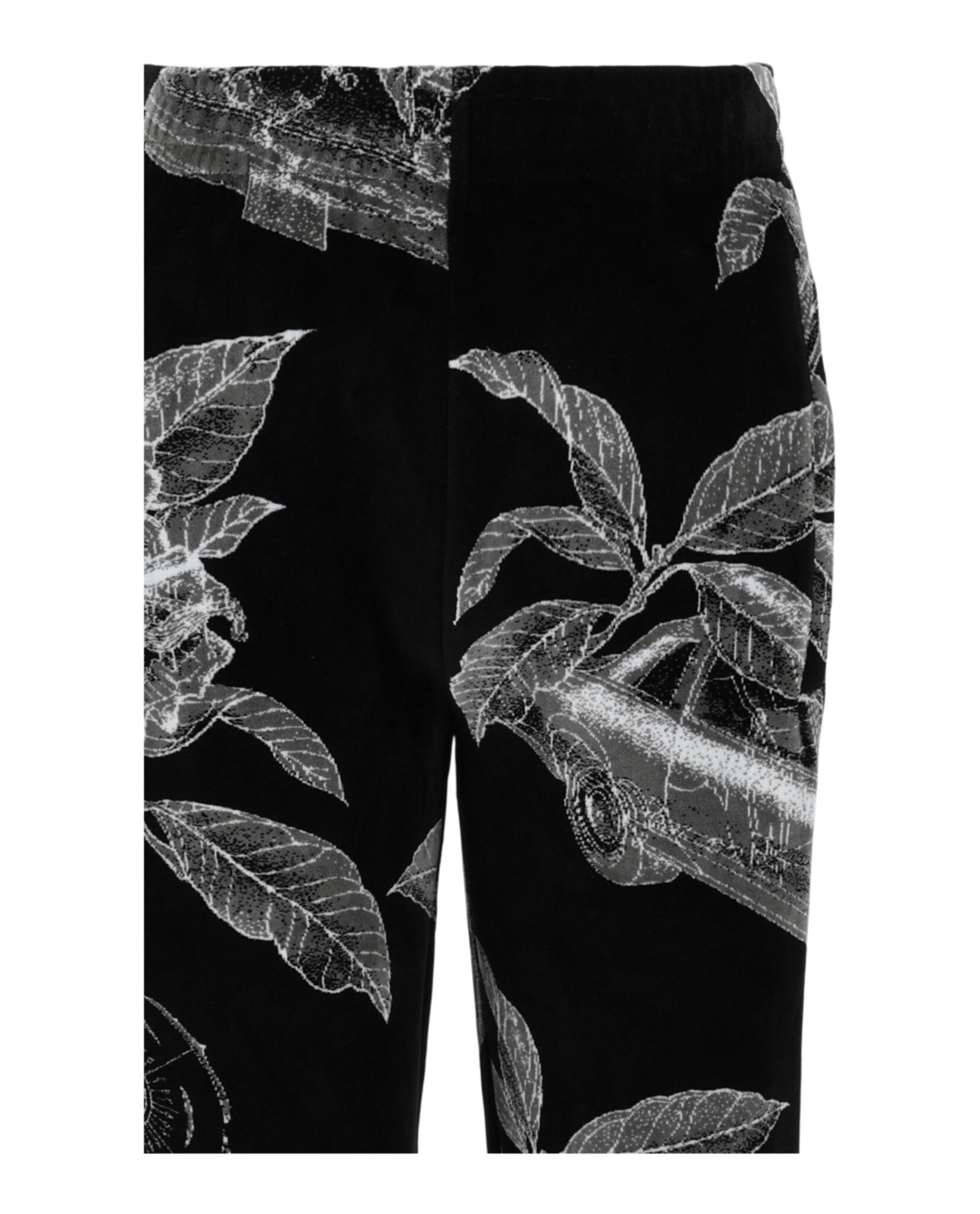 Givenchy Givenchy Mens Slim Fit Floral Schematics Trackpants