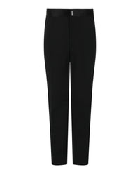 Givenchy Givenchy Mens Classic Fit Trousers With Satin Belt