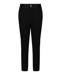 Givenchy Mens Classic Fit Satin-Trim Trousers