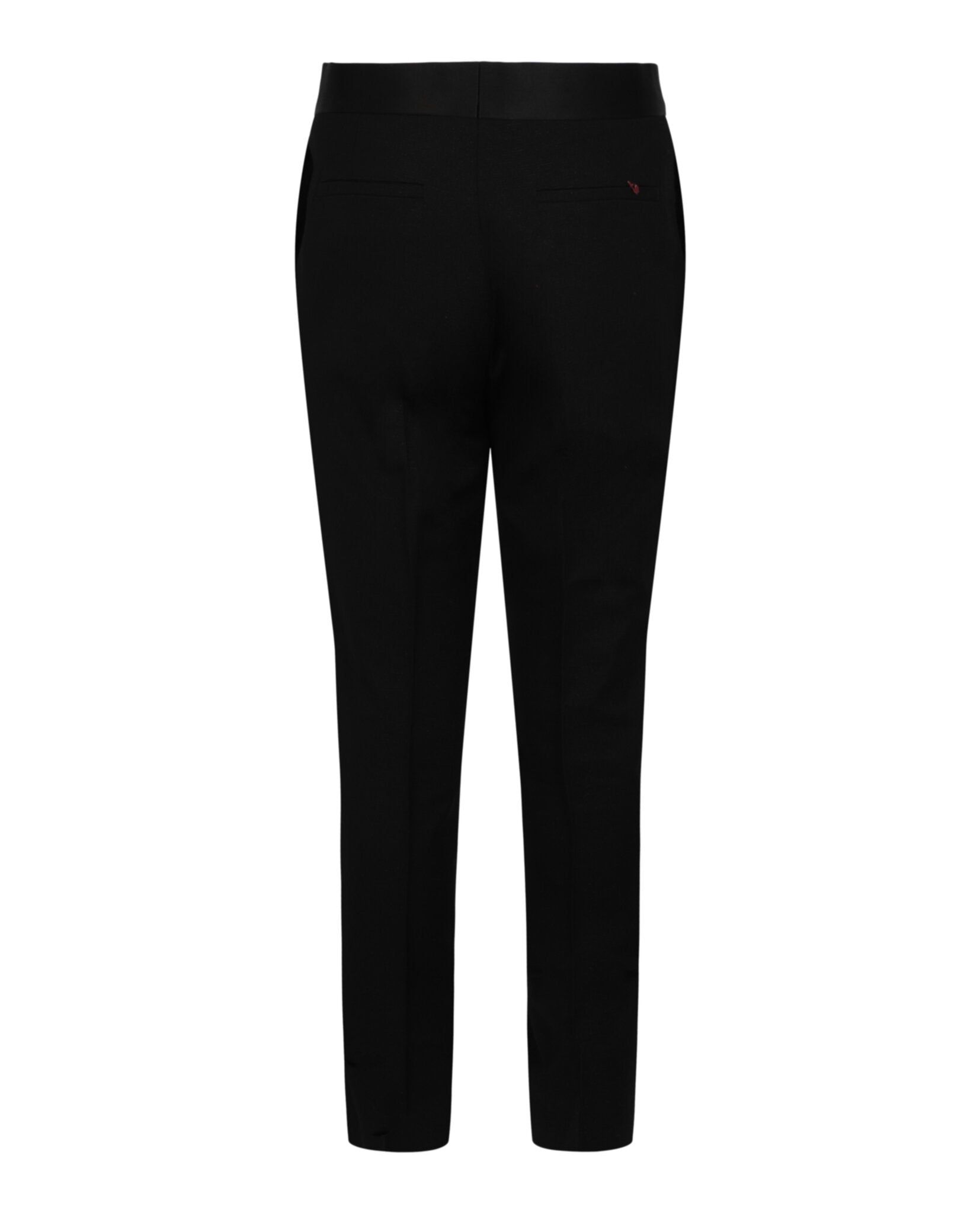 Givenchy Mens Classic Fit Satin-Trim Trousers