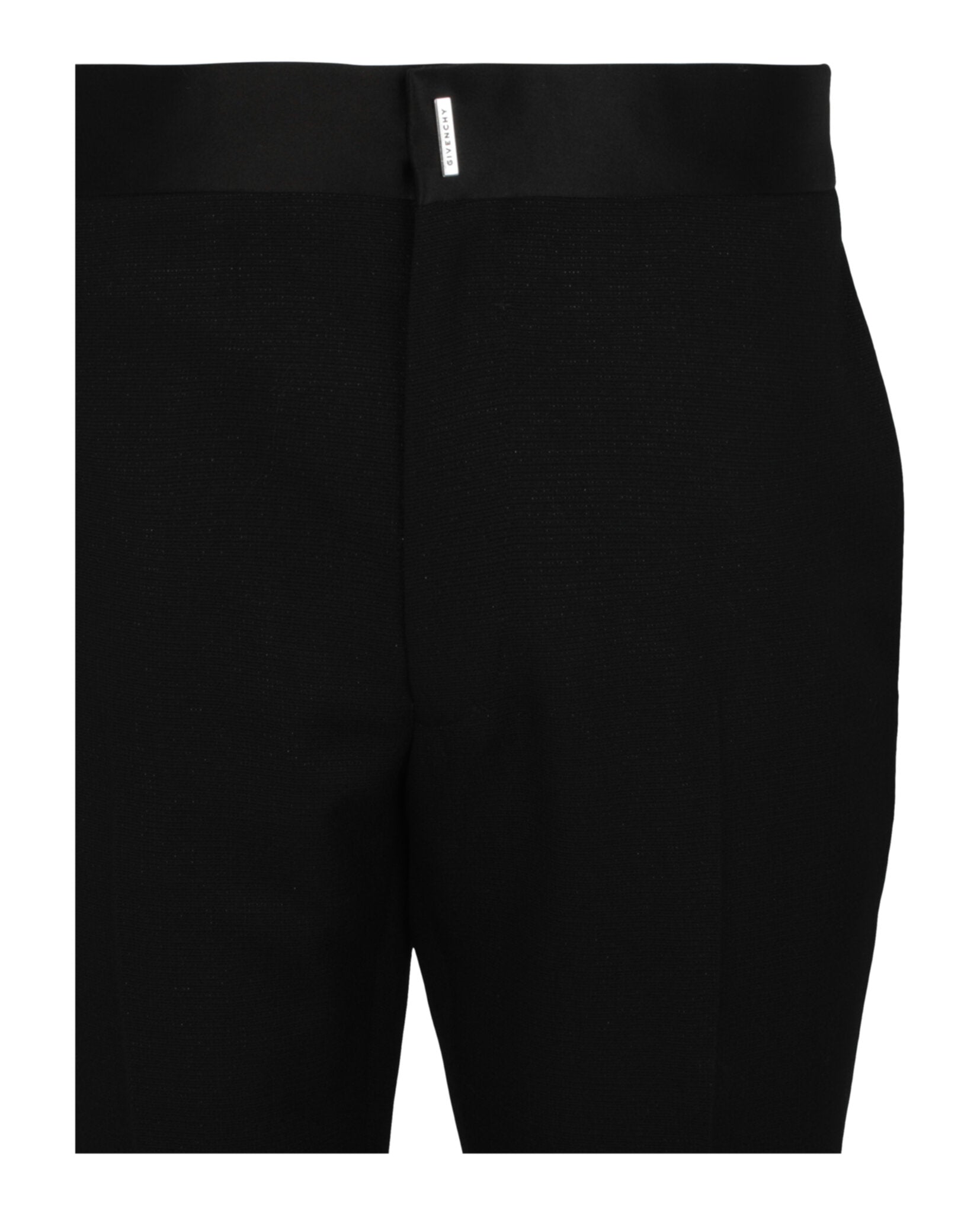 Givenchy Mens Classic Fit Satin-Trim Trousers