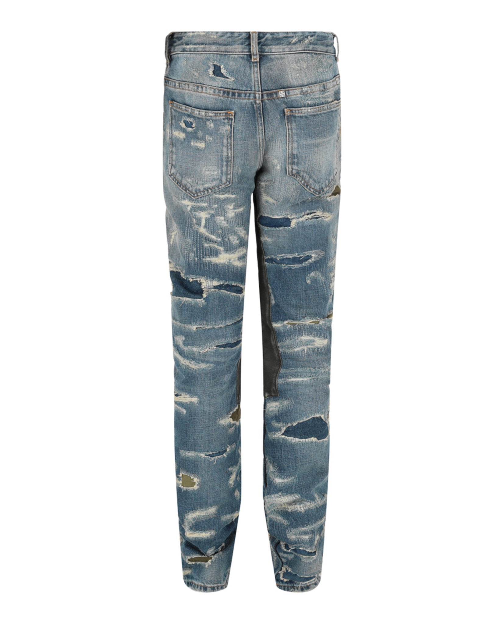 Givenchy Mens Matthew Williams Distressed Jeans