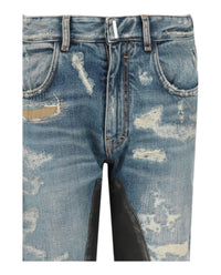 Givenchy Mens Matthew Williams Distressed Jeans