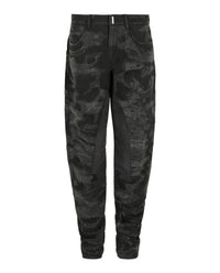 Givenchy Mens Slim-Fit Distressed Jeans