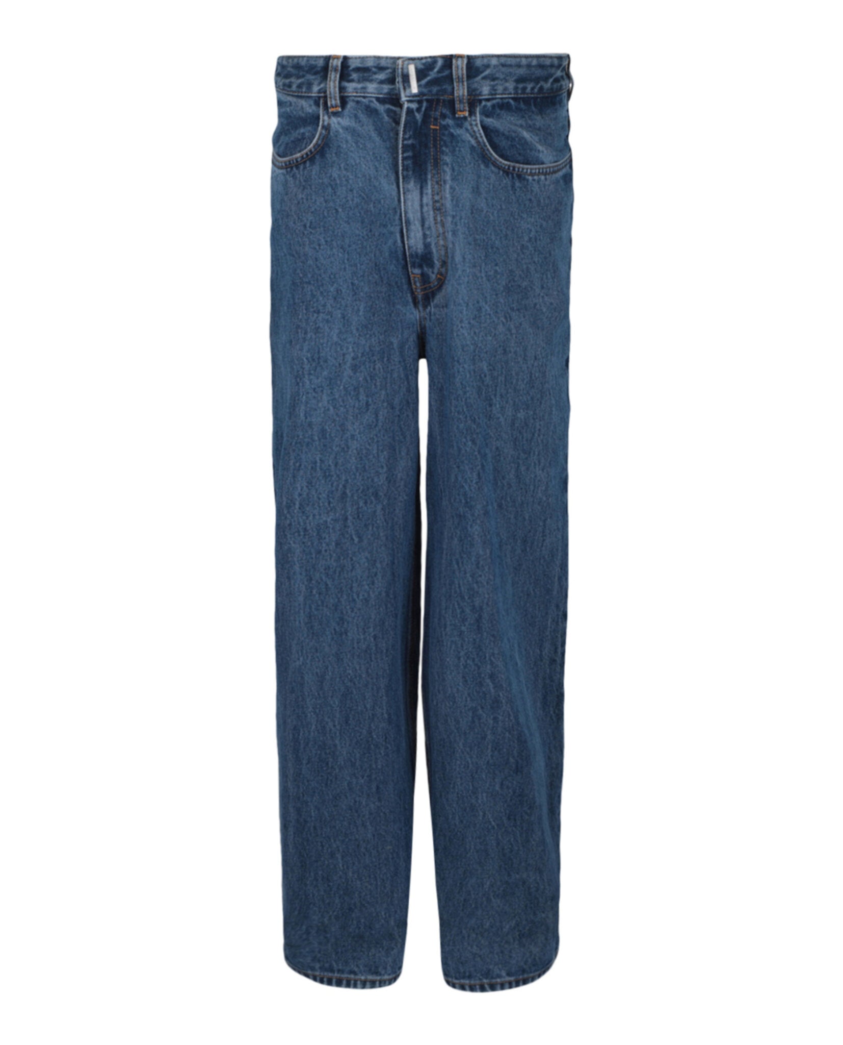 Givenchy Mens Low Crotch Wide-Leg Jeans