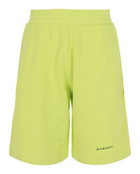 Givenchy Mens Logo Bermuda Sweatshorts