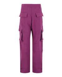 Givenchy Givenchy Mens Brushed-Cotton Arched Cargo Pants