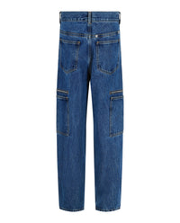 Givenchy Mens Loose-Fit Cargo Jeans