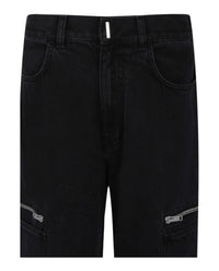 Givenchy Mens Multipocket Loose-Fit Jeans