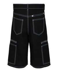 Givenchy Mens Contrast Stitch Bermuda Shorts