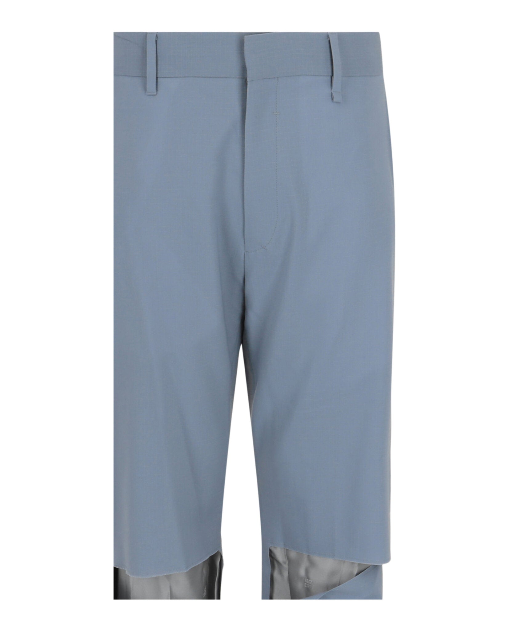 Givenchy Mens Destroyed Straight Fit Pants