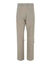 Givenchy Mens Destroyed Straight Fit Pants