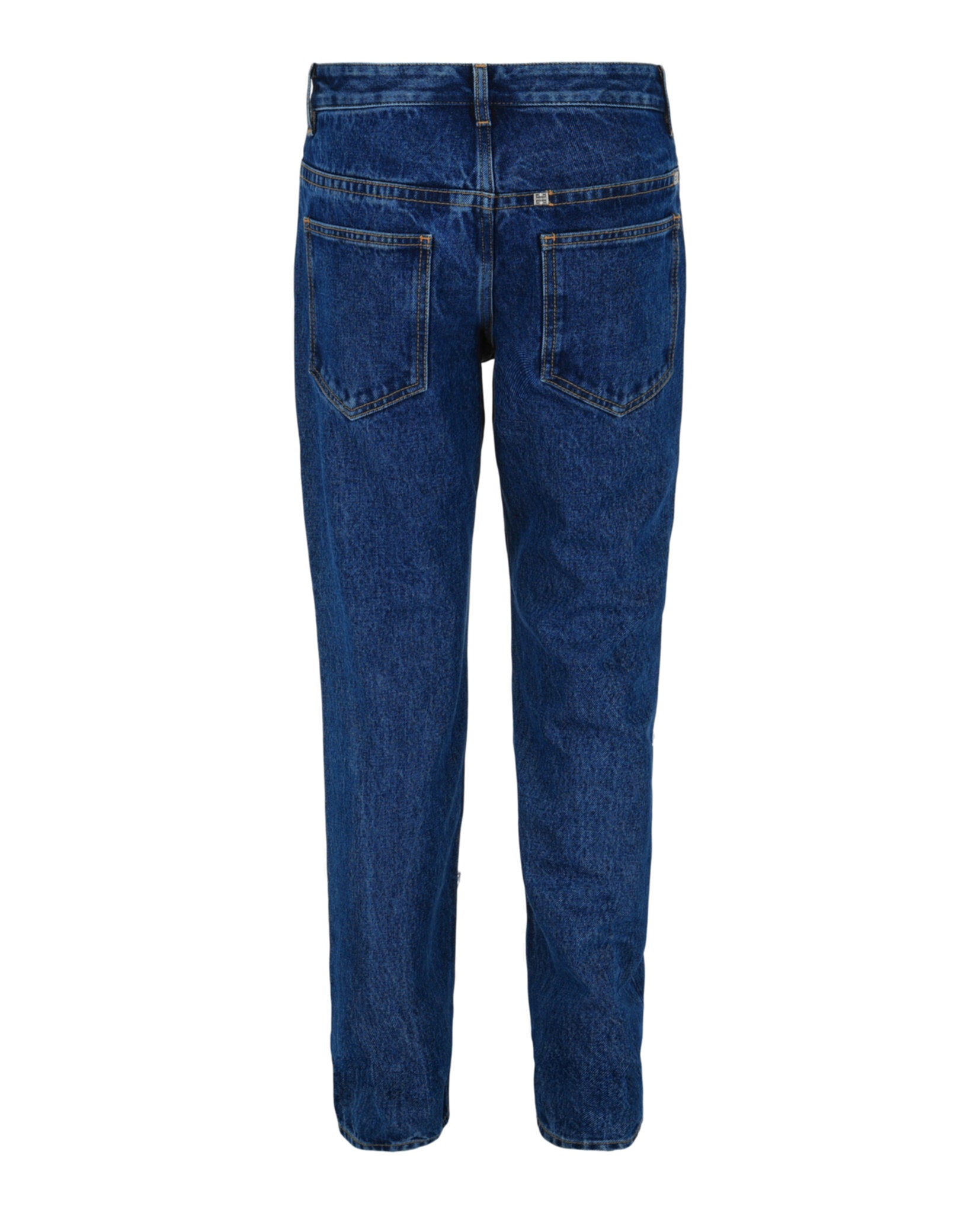 Givenchy Mens Distressed Straight Fit Jeans