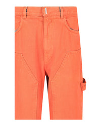 Givenchy Mens High-Rise Carpenter Jeans