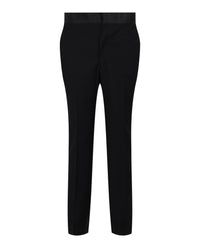 Givenchy Mens Slim-Fit Tailored Pants In Wool And Mohair