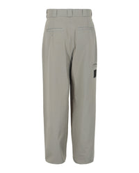 Givenchy Mens Raw-Cut Woven Pants