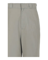 Givenchy Mens Raw-Cut Woven Pants