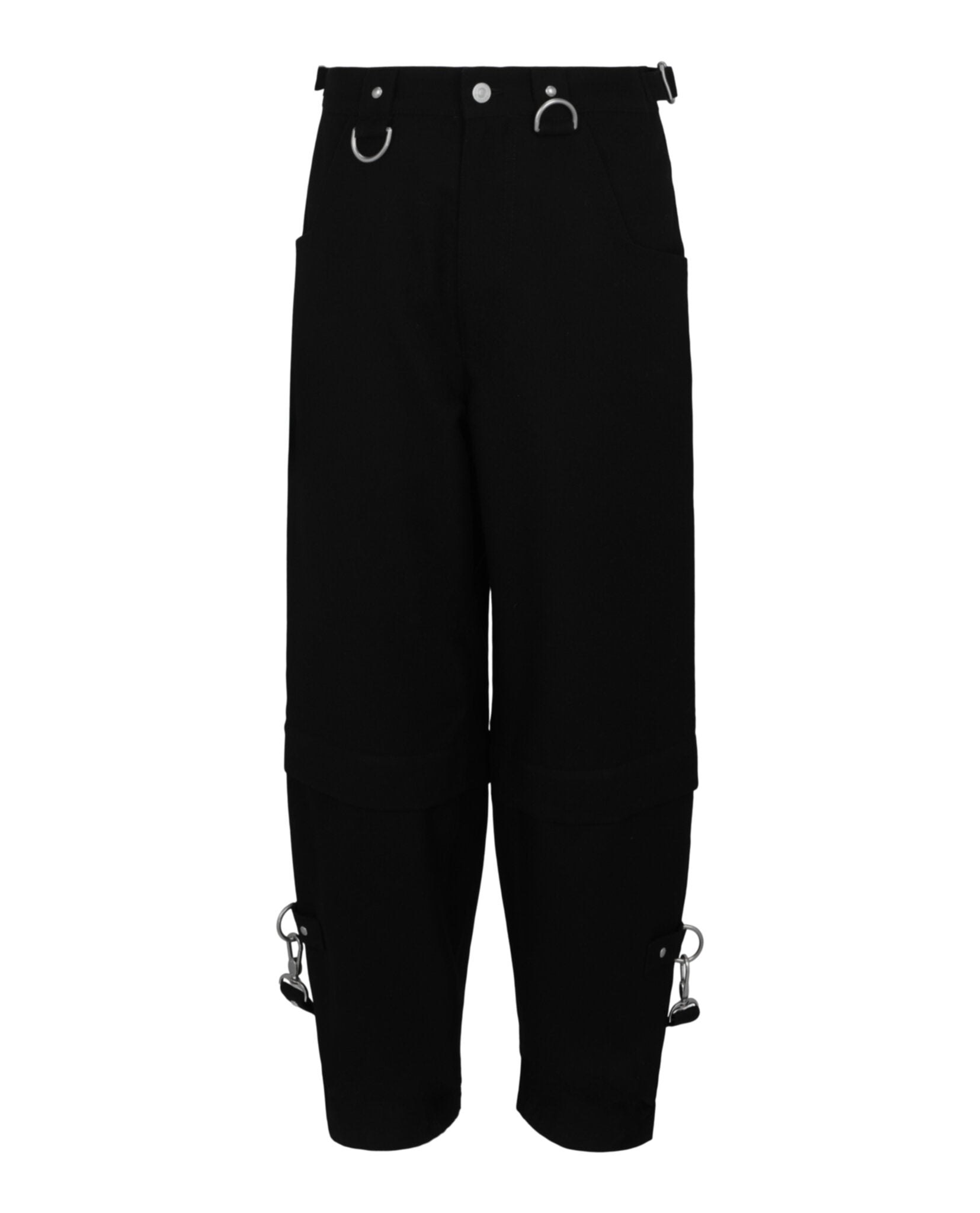 Givenchy Mens Two-In-One Detachable Pants With Suspenders