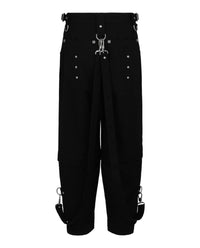 Givenchy Mens Two-In-One Detachable Pants With Suspenders