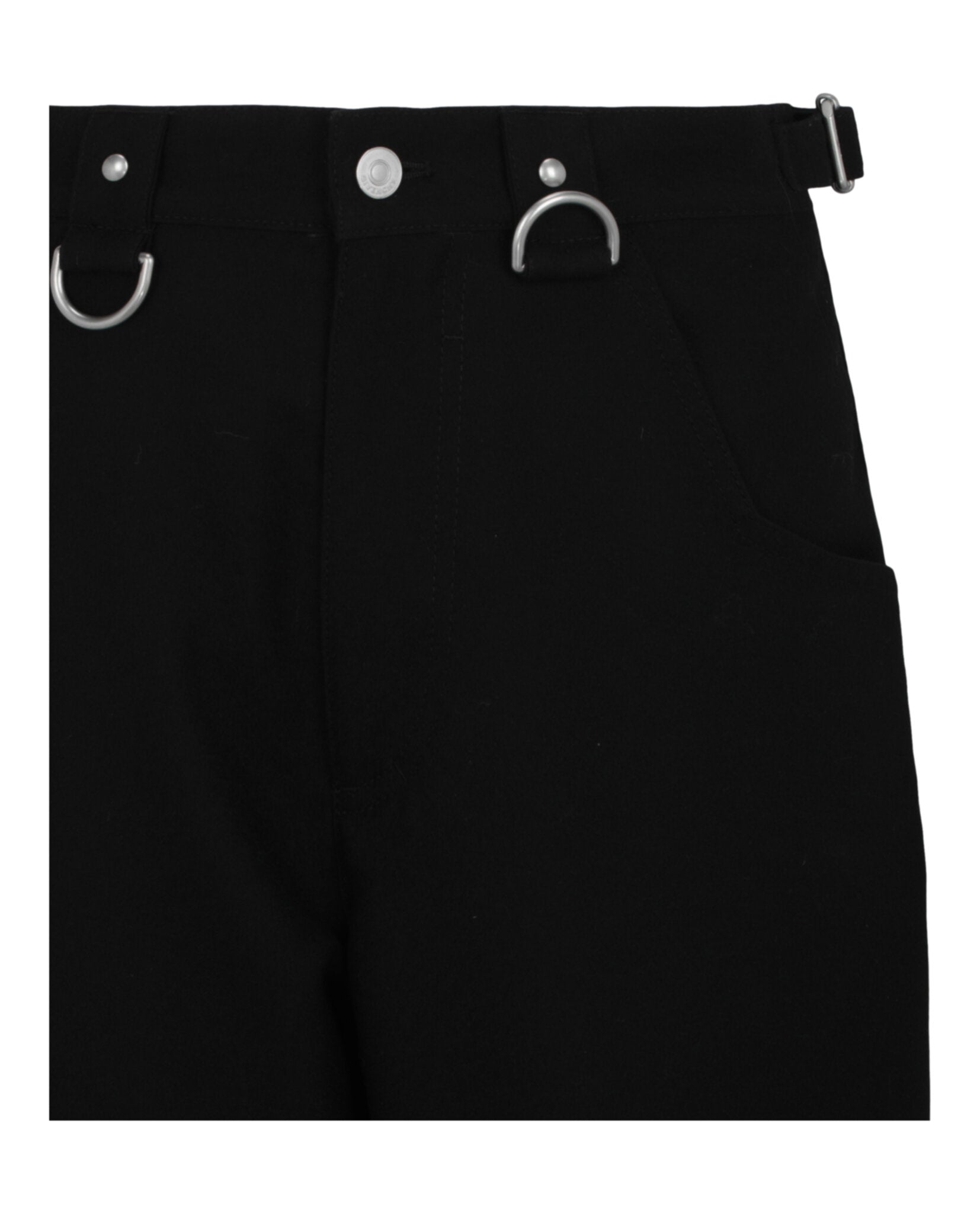 Givenchy Mens Two-In-One Detachable Pants With Suspenders