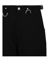 Givenchy Mens Two-In-One Detachable Pants With Suspenders