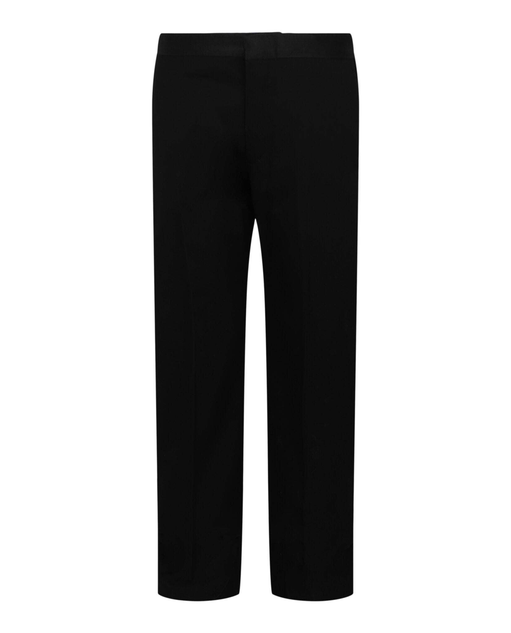 Givenchy Mens Tailored Pants With Satin Piping