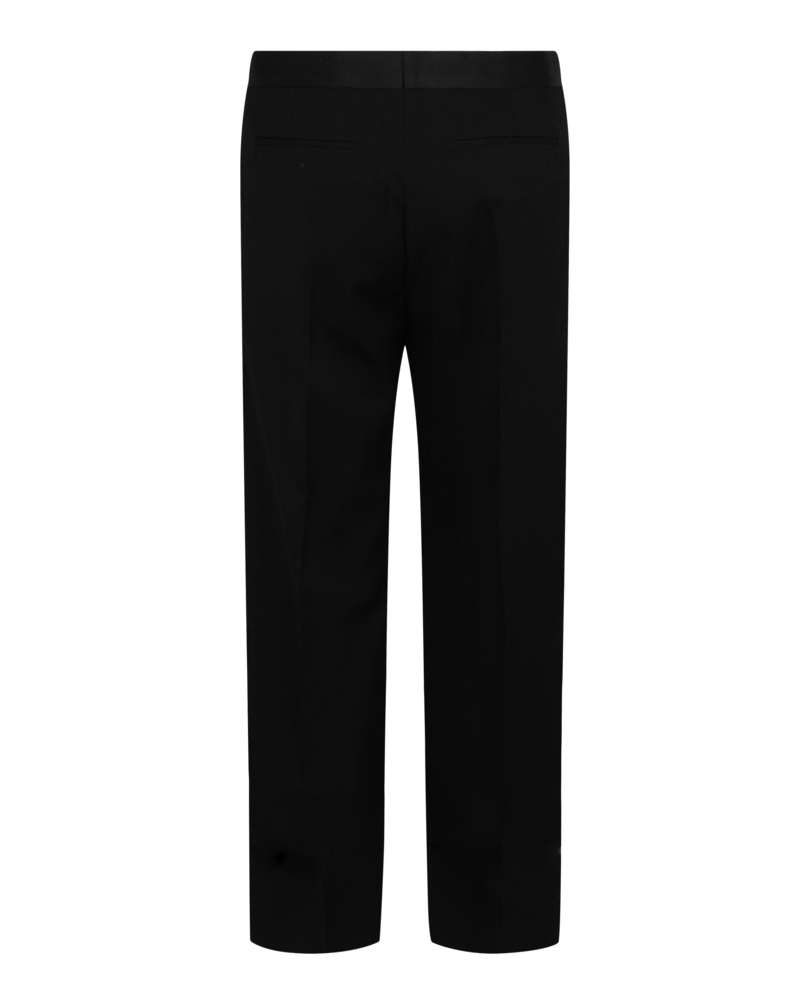 Givenchy Mens Tailored Pants With Satin Piping