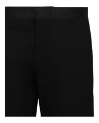 Givenchy Mens Tailored Pants With Satin Piping