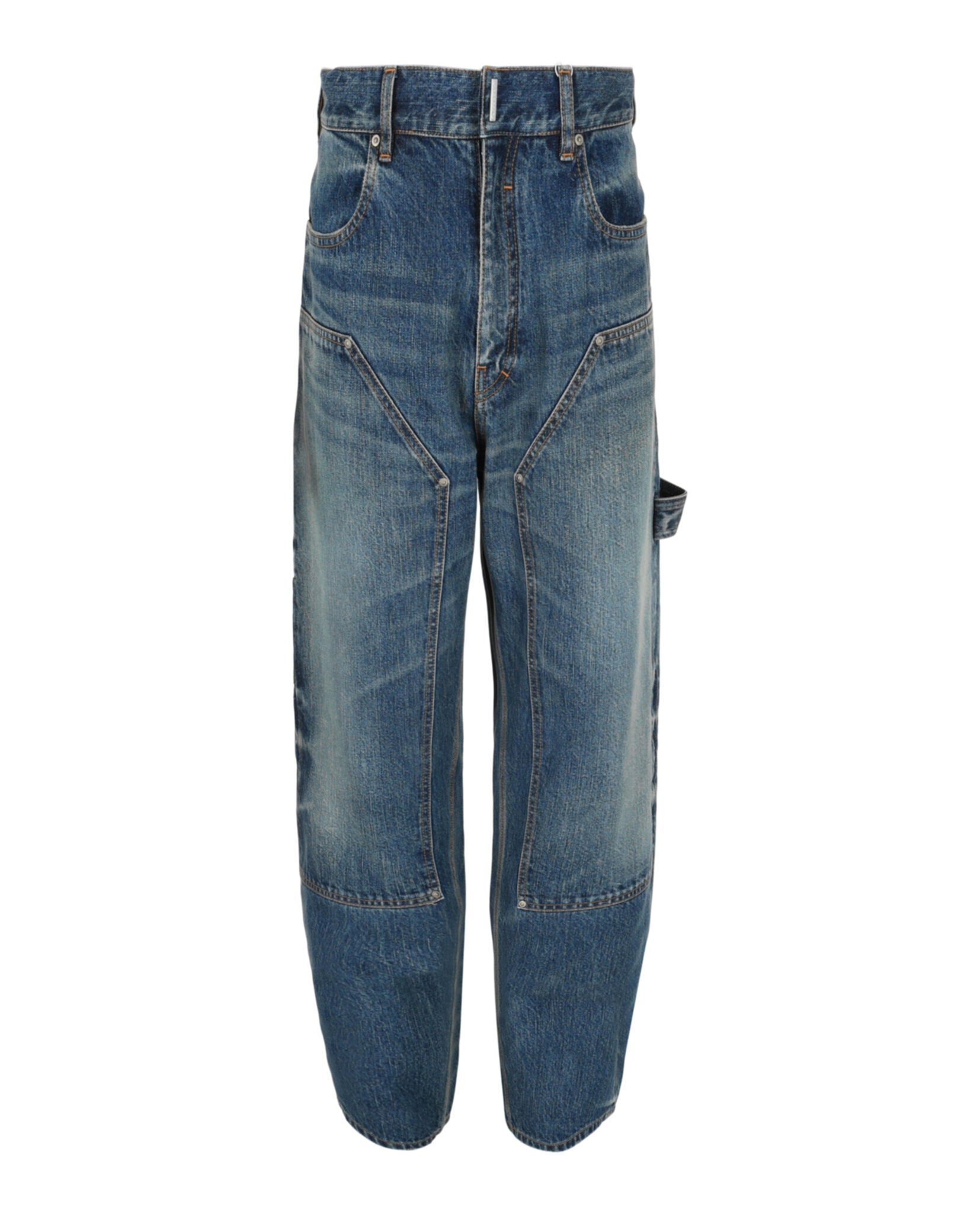 Givenchy Mens Faded Carpenter Jeans