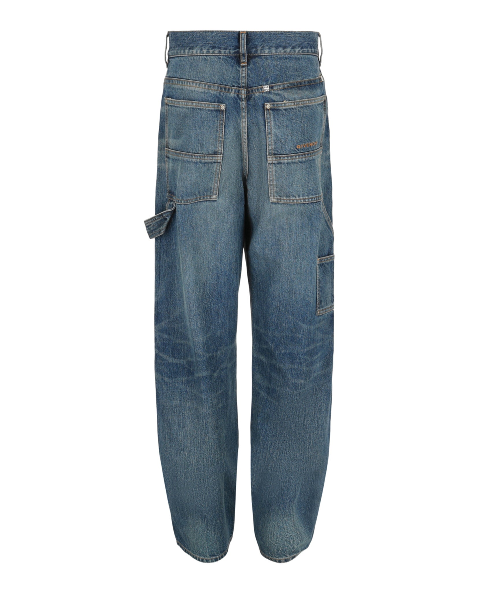 Givenchy Mens Faded Carpenter Jeans