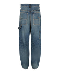 Givenchy Mens Faded Carpenter Jeans