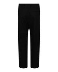 Givenchy Mens Straight Fit Pants With Metal Clip Closure
