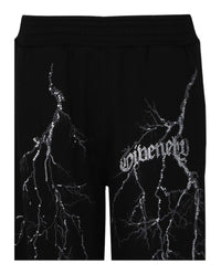 Givenchy Mens Crystal-Cut Sweatpants