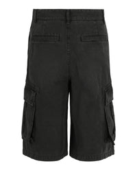 Givenchy Mens Embroidered Cargo Denim Shorts