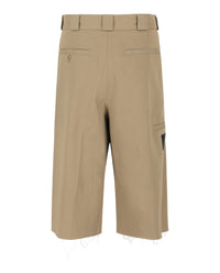 Givenchy Mens Pleated Chino Shorts