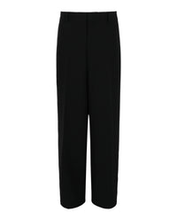 Givenchy Givenchy Mens Extra Wide-Leg Wool Trousers