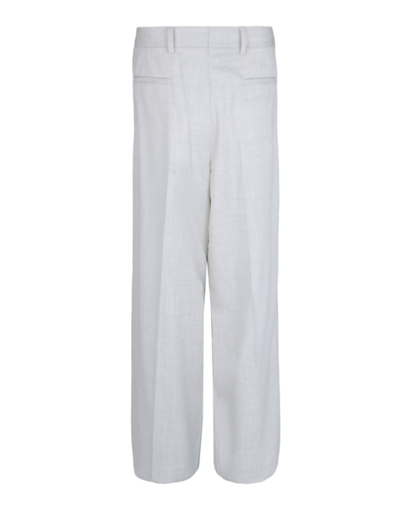 Givenchy Mens Extra Wide-Leg Wool Trousers