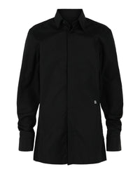 Givenchy Givenchy Mens 4G Embroidered Long Sleeve Dress Shirt