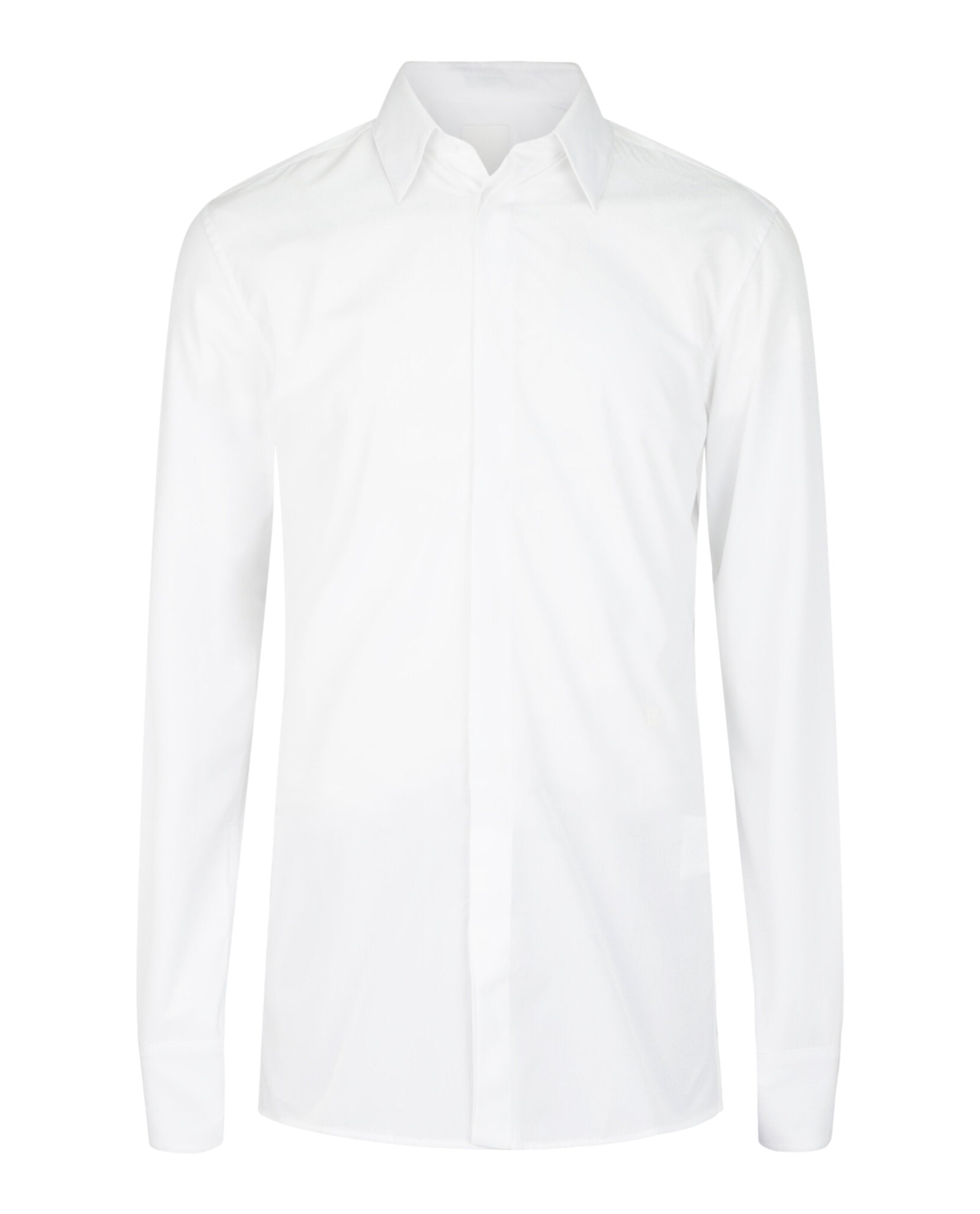 Givenchy Mens Contemporary Fit 4G Embroidered Shirt