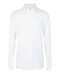 Givenchy Mens Contemporary Fit 4G Embroidered Shirt