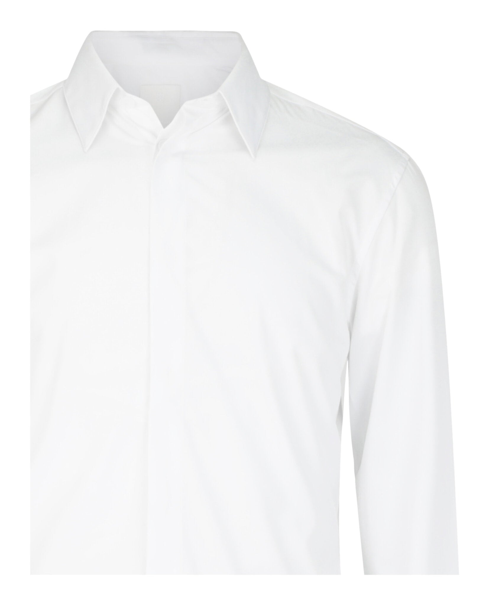 Givenchy Mens Contemporary Fit 4G Embroidered Shirt