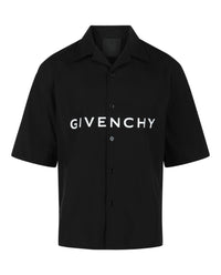 Givenchy Mens Boxy Fit Hawaiian Shirt