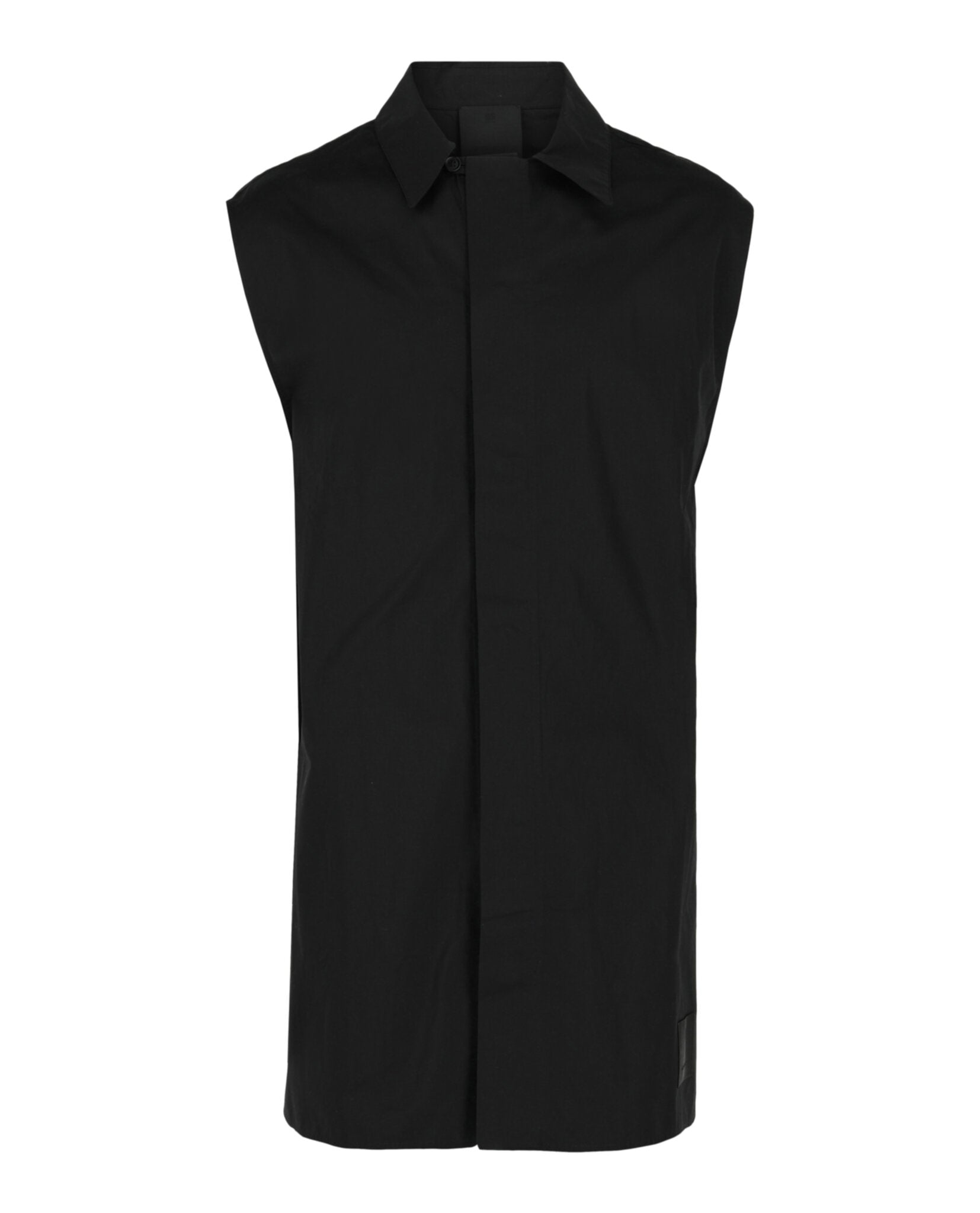 Givenchy Mens Sleeveless Shirt In Cotton