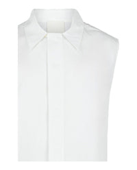 Givenchy Mens Sleeveless Shirt In Cotton