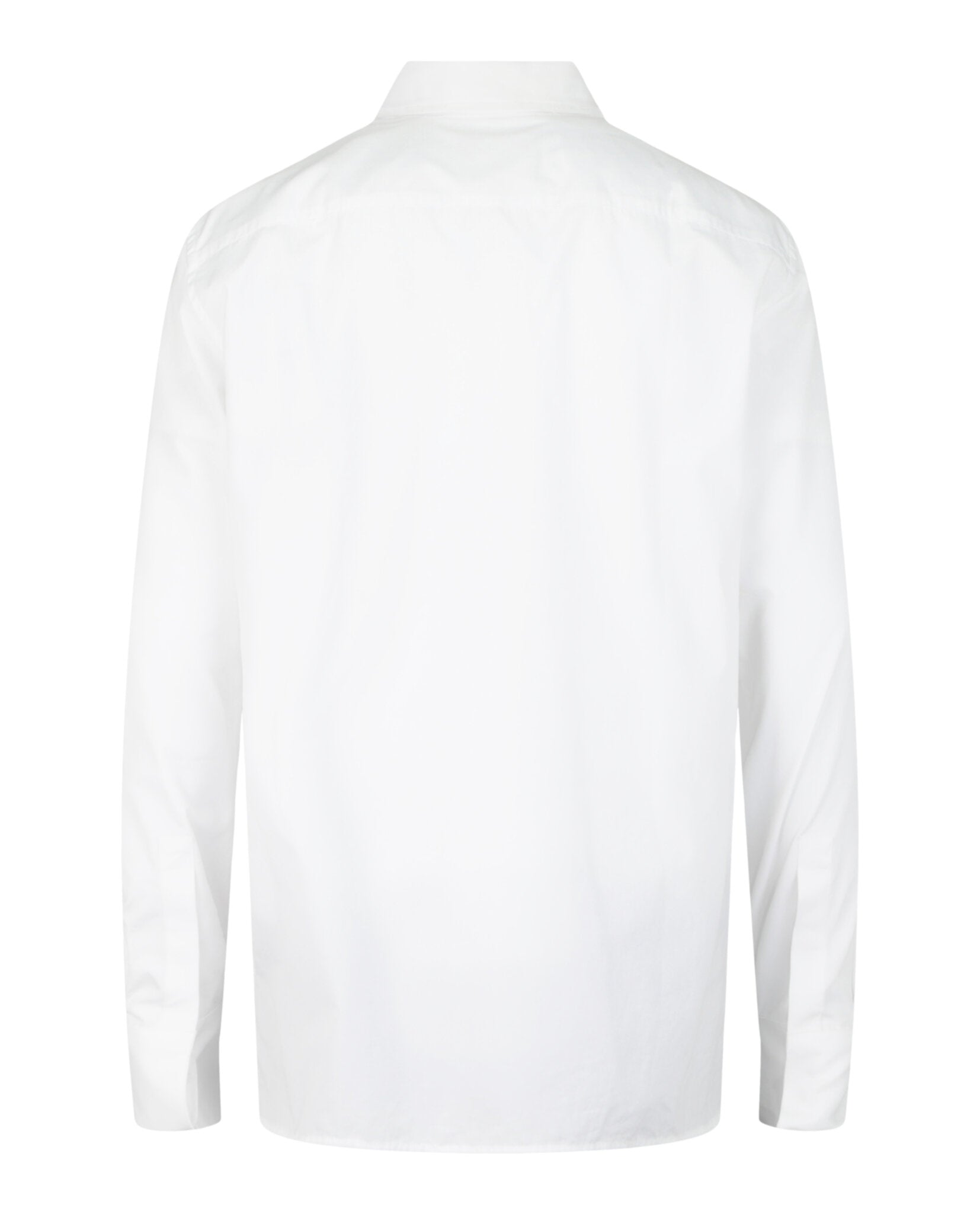 Givenchy Mens Contemporary Logo Detailed Collared Shirt